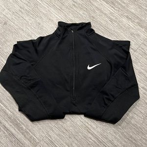 Black Nike Half zip pullover